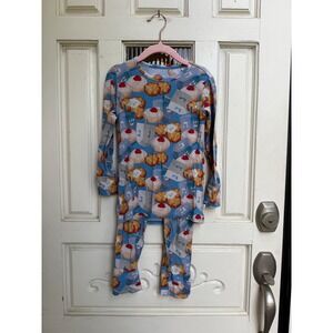 Posh Peanut‎ Pajama Set Hanukkah Holiday Cupcake Dreidel Long Sleeve PJs Size 7